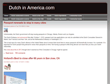 Tablet Screenshot of dutchinamerica.com